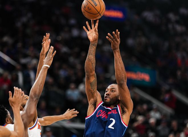 快船力克尼克斯升至西部第八 伦纳德连续42场2